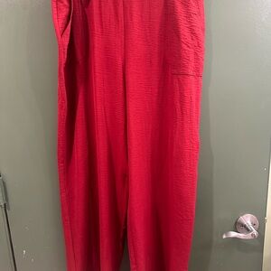 Soho Apparel Red Elastic-Waist Skirt or Shorts